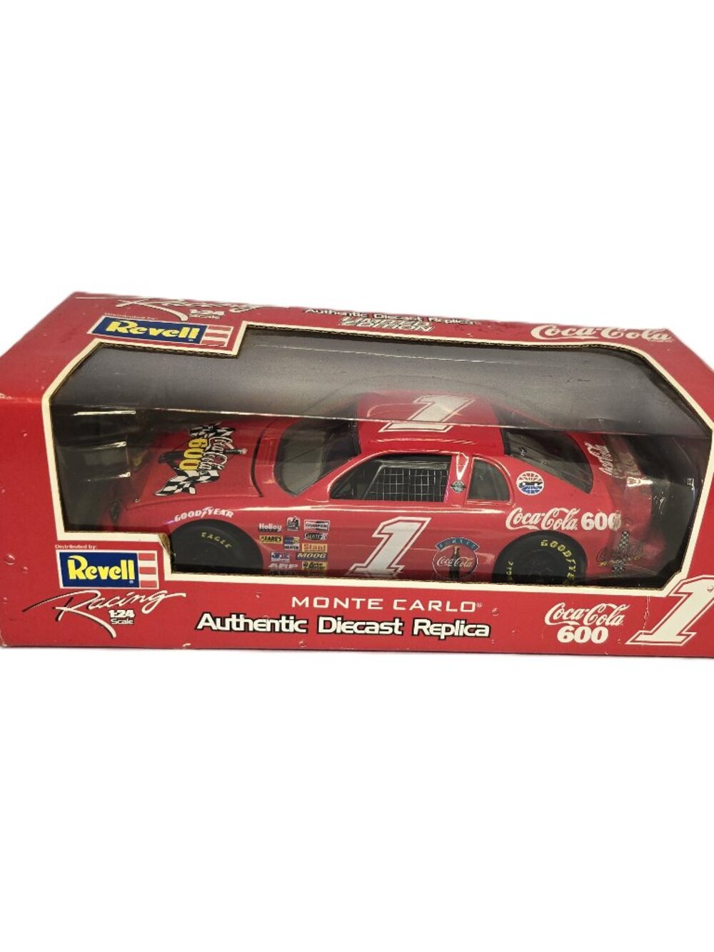 Coca-Cola Monte Carlo Diecast Replica Revell #1 Race Car 1:24 Box Included 1997